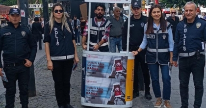 SUÇ VE SUÇLULARA KARŞI POLİS VATANDAŞ EL ELE