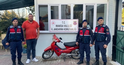 ŞÜPHELİ MOTOSİKLET ÇALINTI ÇIKTI