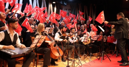 ATA’YA SAYGI KONSERİ DÜZENLENDİ