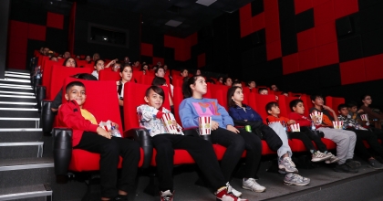 ÖĞRENCİLERDEN ATATÜRK FİLMİNE YOĞUN İLGİ