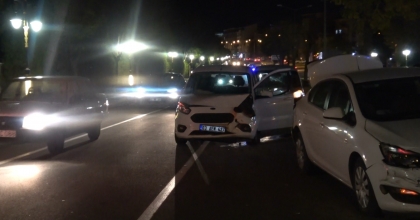 ZİNCİRLEME KAZADA 1 KİŞİ YARALANDI