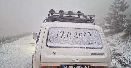 MUĞLA'DA KIŞIN İLK KARI GÖKTEPE DAĞI'NA DÜŞTÜ