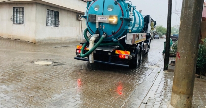 MASKİ'DEN SAĞANAK YAĞIŞ MESAİSİ