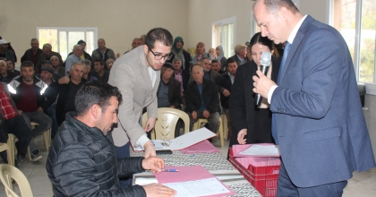 58 YILLIK TAPU SORUNU ÇÖZÜLDÜ