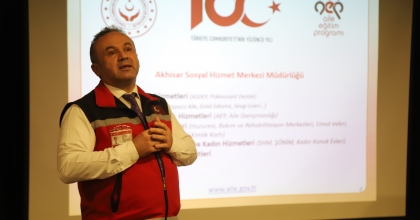 AİLELER MADDE BAĞIMLILIĞI KONUSUNDA BİLGİLENDİRİLDİ
