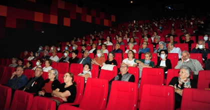 BALÇOVALI GAZİLER ATATÜRK FİLMİNİ İZLEDİ