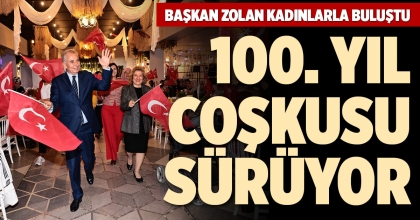 BAŞKAN ZOLAN KADINLARLA BULUŞTU