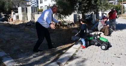 BAŞKANDAN ÇOCUKLARA PARK SÖZÜ