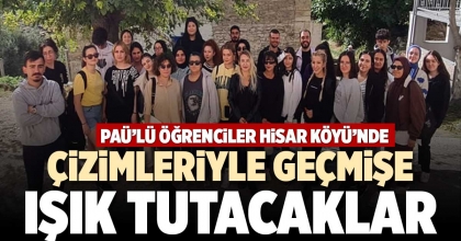 ÇİZİMLERİYLE GEÇMİŞE IŞIK TUTACAKLAR