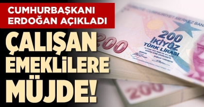 ÇALIŞAN EMEKLİLERE MÜJDE!
