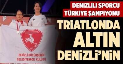 DENİZLİLİ SPORCU TÜRKİYE ŞAMPİYONU