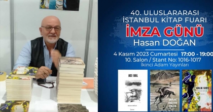 DOKTOR  DOĞAN, KİTAP FUARINDA OKURLARIYLA BULUŞACAK