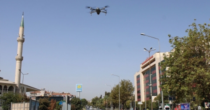 DRONE DESTEKLİ DENETİMLERDE 14 ARAÇ CEZADAN KAÇAMADI