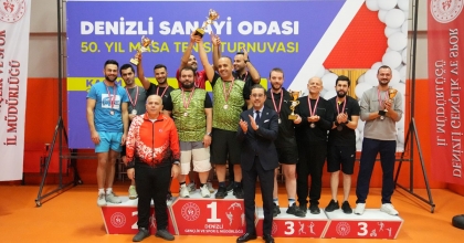 DSO’DA MASA TENİSİ TURNUVASI SONA ERDİ