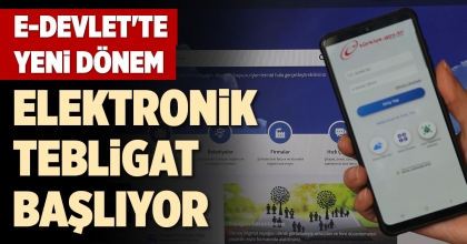 E-DEVLET'TE YENİ DÖNEM