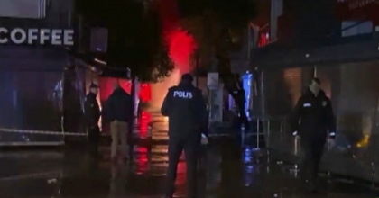 İZMİR'DE DOĞAL GAZ BORUSU PATLADI, YÜREKLER AĞZA GELDİ