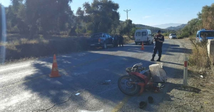 KÖŞK'TE TRAFİK KAZASI: 1 AĞIR YARALI  