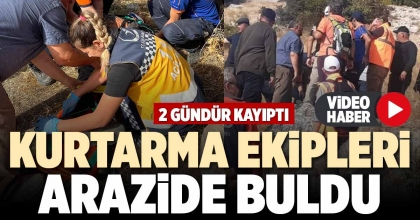 KURTARMA EKİPLERİ ARAZİDE BULDU