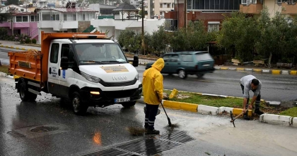 KUŞADASI BELEDİYESİ YAĞMUR SUYU HASADINA BAŞLIYOR