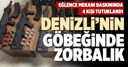 DENİZLİ’NİN GÖBEĞİNDE ZORBALIK