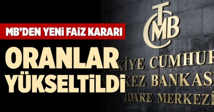 MB’DEN YENİ FAİZ KARARI