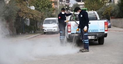 MERKEZEFENDİ’DE HAŞERE İLE MÜCADELE BAŞLADI
