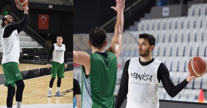 MANİSA BBSK, FENERBAHÇE MAÇINA HAZIRLANIYOR 