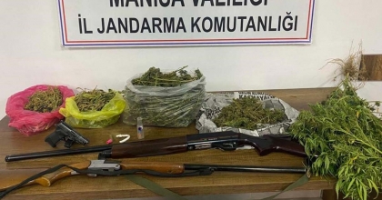 MANİSA'DA JANDARMADAN UYUŞTURUCU OPERASYONU