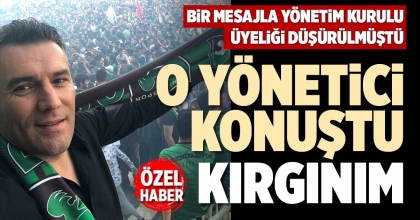 O YÖNETİCİ KONUŞTU: KIRGINIM