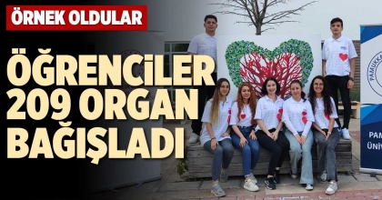 ÖĞRENCİLER 209 ORGAN BAĞIŞLADI