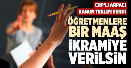 ÖĞRETMENLERE BİR MAAŞ İKRAMİYE VERİLSİN