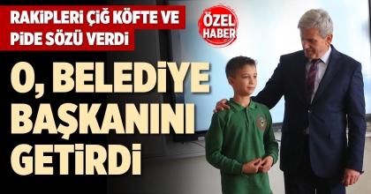 RAKİPLERİ ÇİĞ KÖFTE VE PİDE SÖZÜ VERDİ