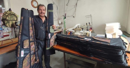 TÜFEK KILIFI İHTİYACININ YÜZDE 30’U DENİZLİ'DEN 