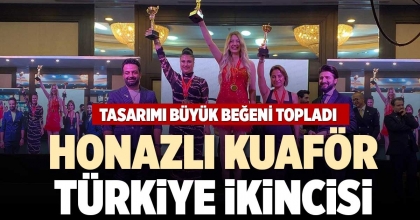 TÜRKİYE İKİNCİSİ HONAZLI KUAFÖR