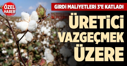 ÜRETİCİ VAZGEÇMEK ÜZERE