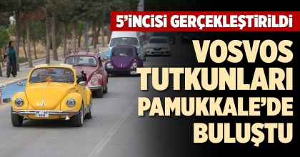 VOSVOS TUTKUNLARI PAMUKKALE’DE BULUŞTU