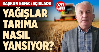 YAĞIŞLAR TARIMA NASIL YANSIYOR?