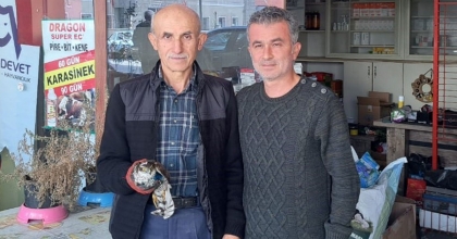 YARALI BULDUĞU ŞAHİNİ TEDAVİ ETTİRDİ