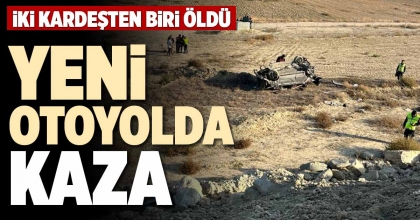 YENİ OTOYOLDA KAZA
