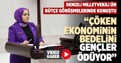 “ÇÖKEN EKONOMİNİN BEDELİNİ GENÇLER ÖDÜYOR”