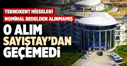 O ALIM SAYIŞTAY’DAN GEÇEMEDİ