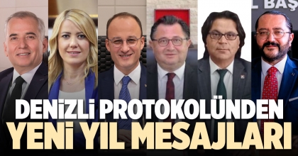 DENİZLİ PROTOKOLÜNDEN YENİ YIL MESAJLARI