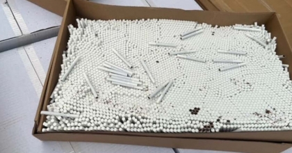 1,4 MİLYON SARMA SİGARA YAKALANDI