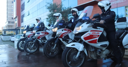 112 ACİL SERVİS'İN EN HIZLILARI, MOTORİZE AMBULANSLAR