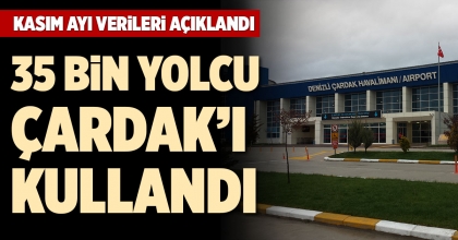 35 BİN YOLCU ÇARDAK’I KULLANDI