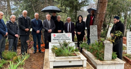 GÖZLÜKAYA 10. VEFAT YILDÖNÜMÜNDE ANILDI