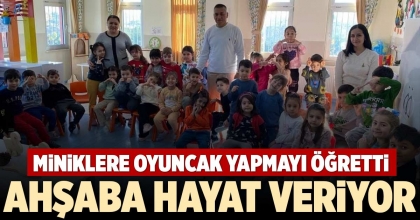 AHŞABA HAYAT VERİYOR