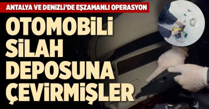 ANTALYA VE DENİZLİ’DE EŞZAMANLI OPERASYON