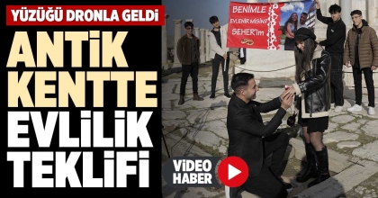 ANTİK KENTTE EVLİLİK TEKLİFİ