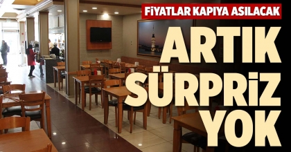 ARTIK SÜRPRİZ YOK